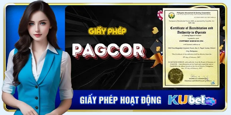 Giấy phép hoạt động của PAGCOR có hiệu lực trên toàn thế giới