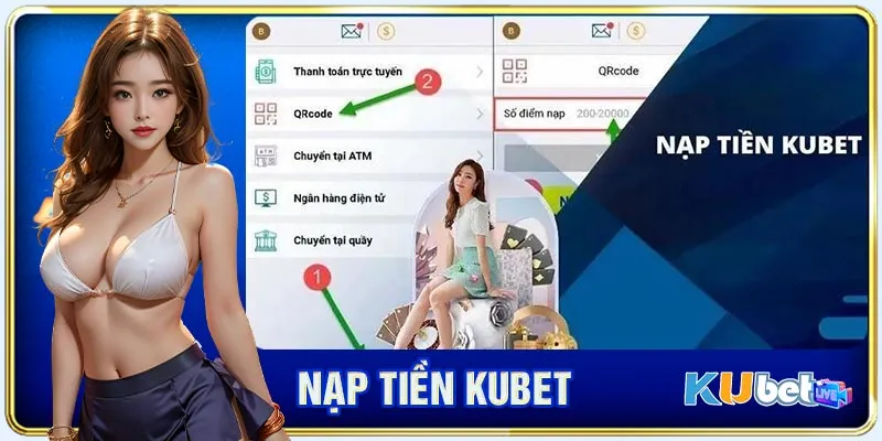 Đa dạng phương thức cho người chơi gửi tiền vào tài khoản